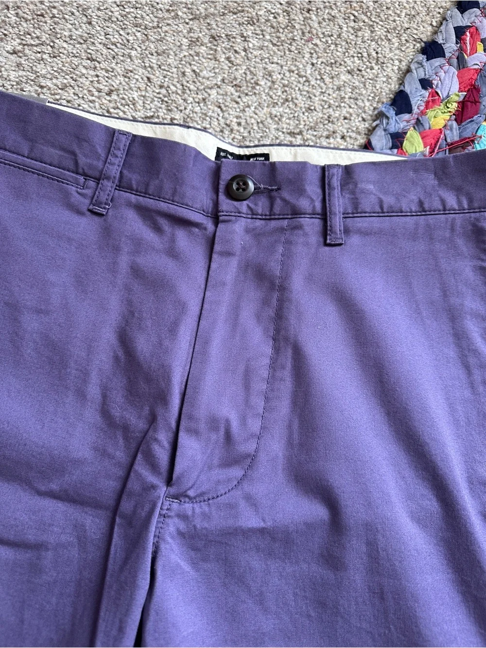 NWT J.Crew 7” Chino Short in Purple Twilight Men’s Size 31 Preppy Summer ASO TV